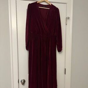 Wine Colored Formal dress
